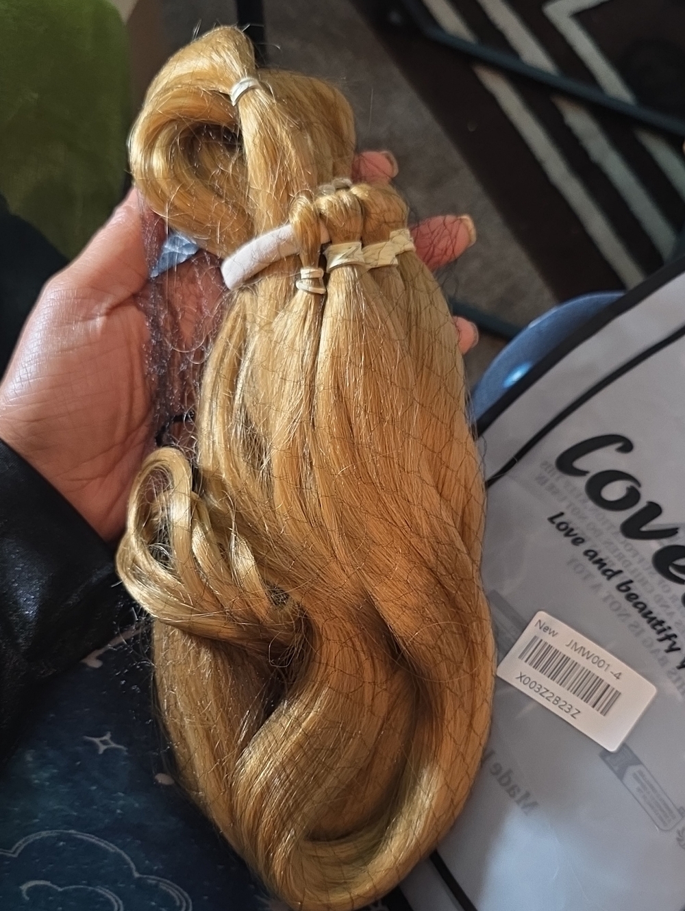 Hand-Tied Women’s Hair Extension - Blonde 20+in (A8) Color#27
